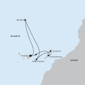 175512 RK WI2526 CO Kanaren und Madeira ab Teneriffa