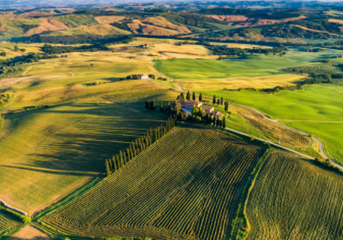 Toskana_Aerial