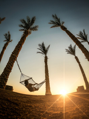 original Sonnenuntergang Hurghada