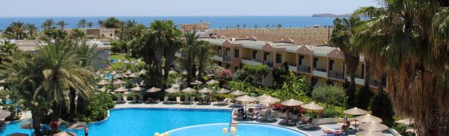 Atrium Palace auf Rhodos: luxuriöses Ambiente in wunderschöner Gartenanlage