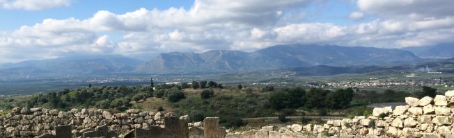 Die griechische Halbinsel Nauplia